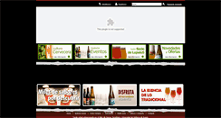 Desktop Screenshot of cervezasartesanas.com